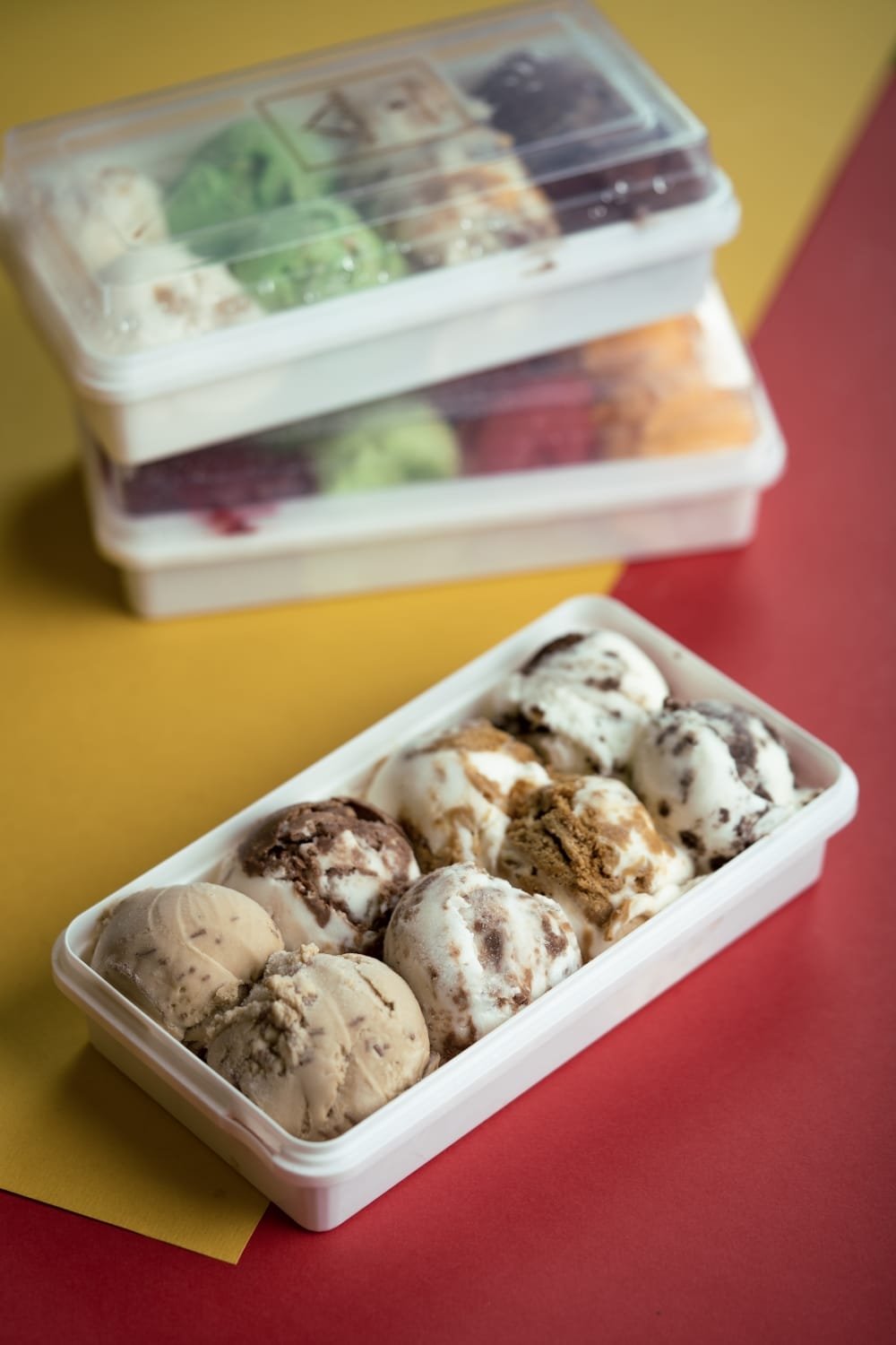 بوظة مشكلة بالمكسرات